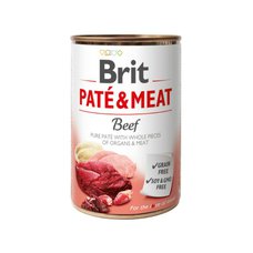 Brit Paté & Meat Beef (hovězí) 400 g