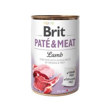 Brit Paté & Meat Lamb (jehněčí) 400 g