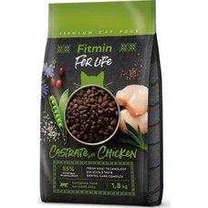 Fitmin For Life Chicken krmivo pro kastrované kočky (1,8 kg)