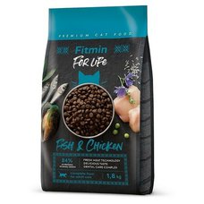 Fitmin For Life Fish And Chicken krmivo pro kočky (1,8 kg)