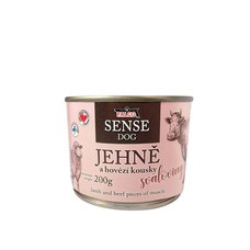 FALCO SENSE DOG Jehně a hovězí kousky svaloviny 200 g