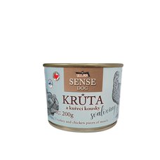 FALCO SENSE DOG Krůta a kuřecí kousky svaloviny 200 g